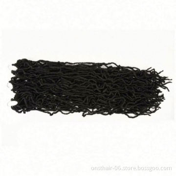 MYZYR 18 24 36inch Nu LocsGoddess Faux Locs Curly Ombre Braiding Hair Soft Braids Synthetic Crochet Braid HairExntension